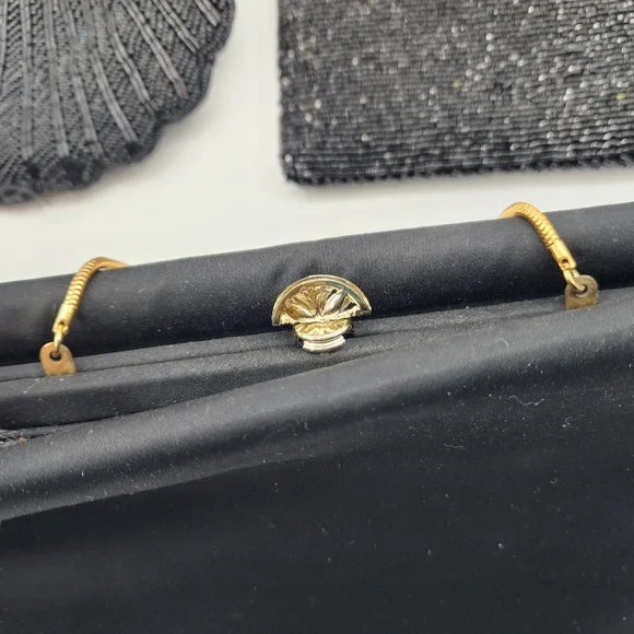 Lot Of 5 Vintage Faux Suede / Beaded Purses - Picture 11 of 13